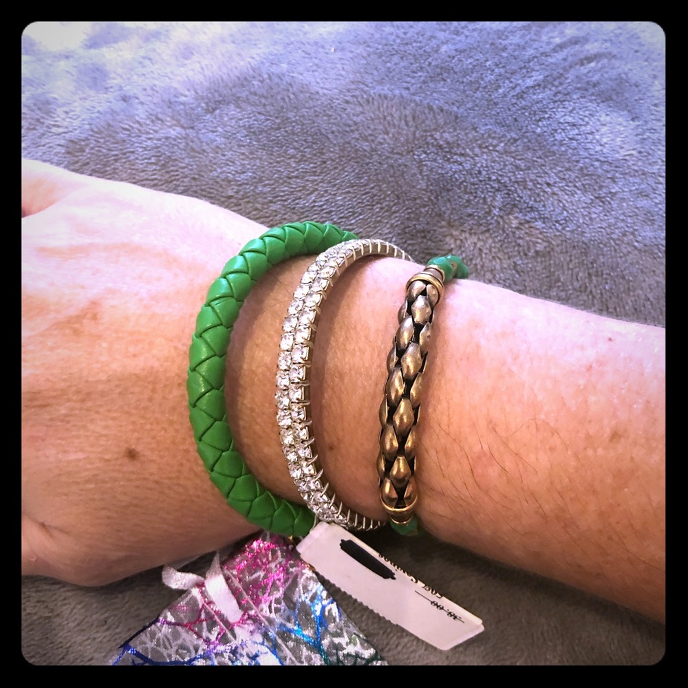 Set of 3 Alex & Ani Bracelets